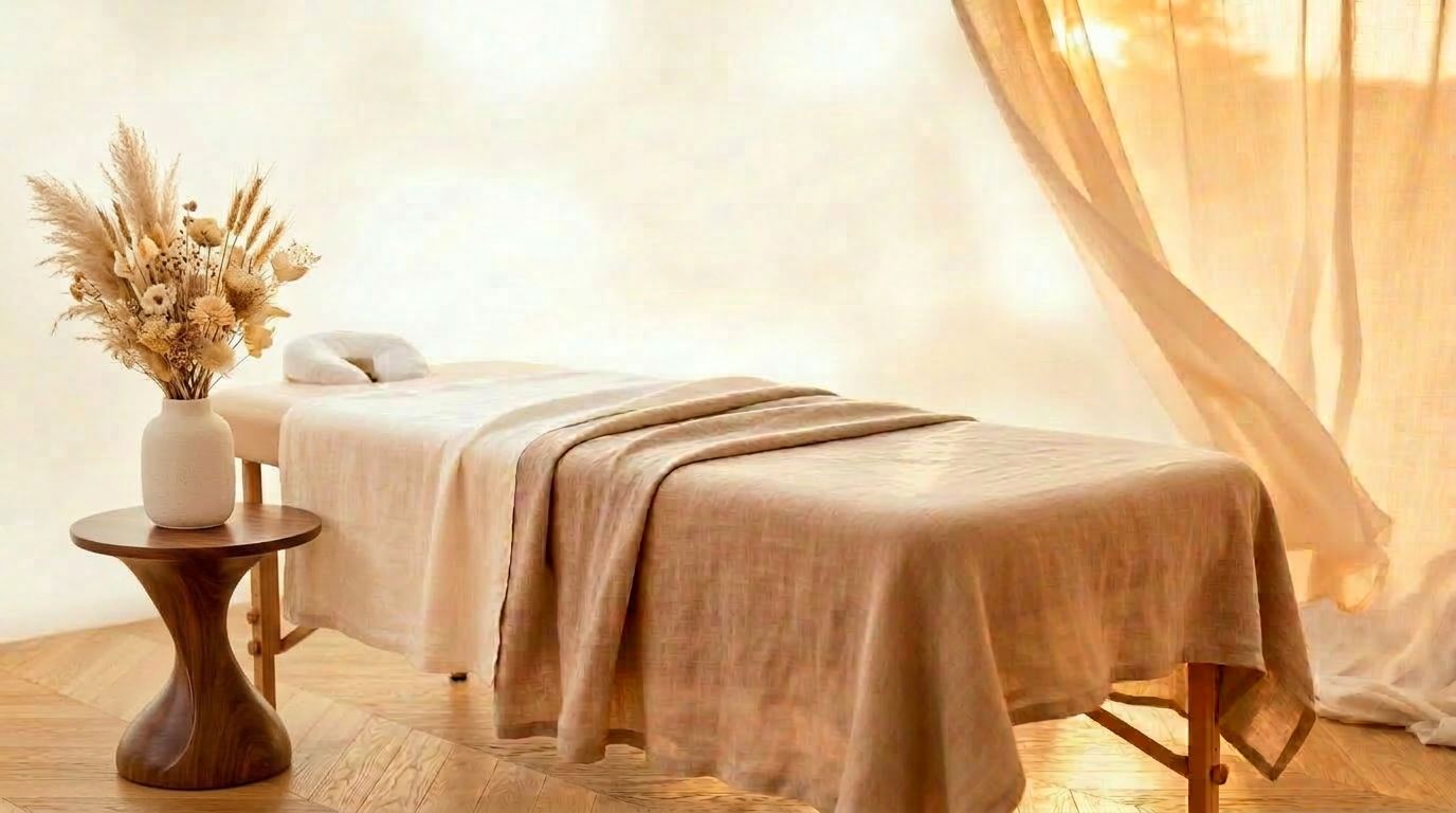 Massage à domicile dans un cocon de bien-être